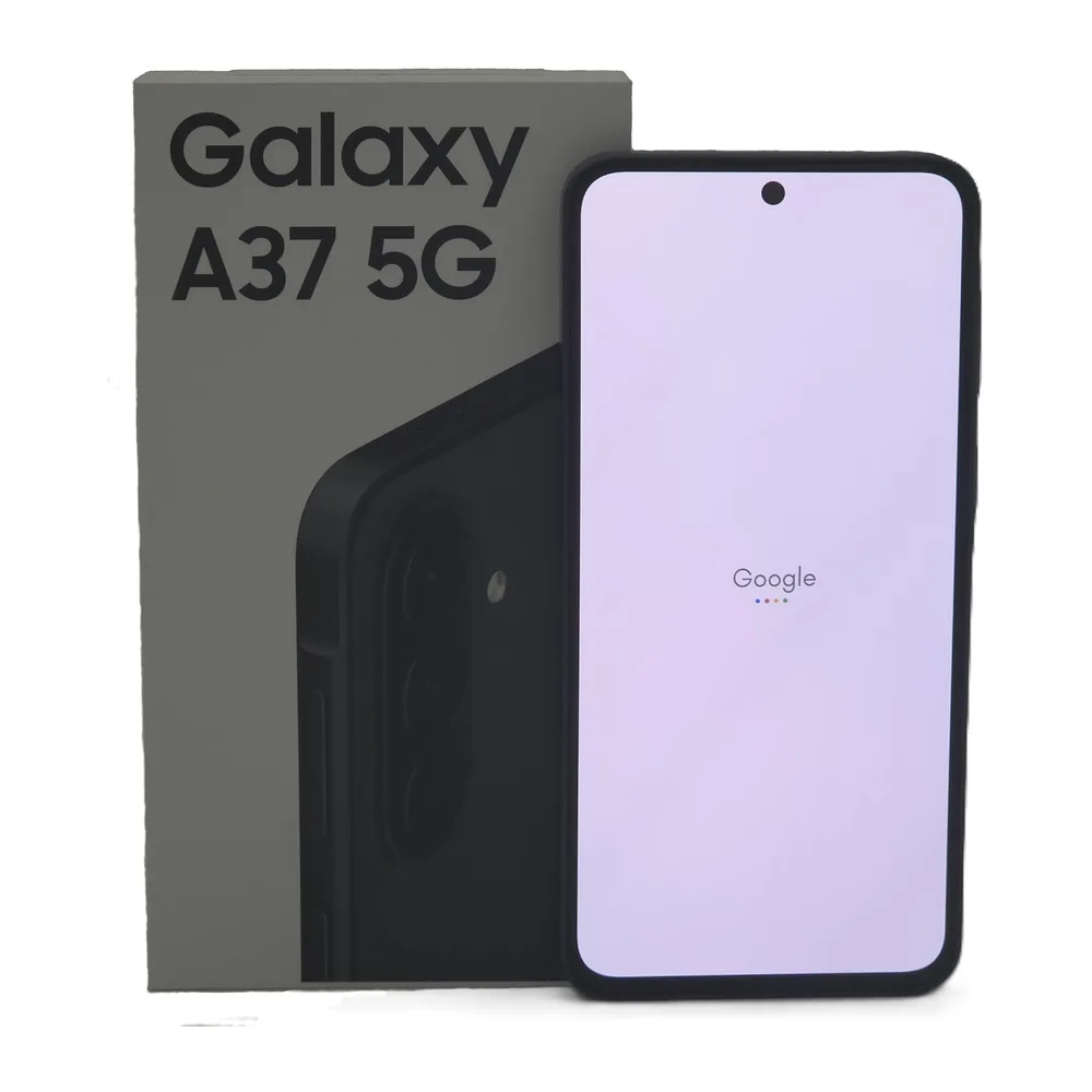 Samsung Galaxy A37 5G 256 GB Anthrazit 8 GB RAM 6,7" Super AMOLED Smartphone EU Version [Clase de eficiencia — 2