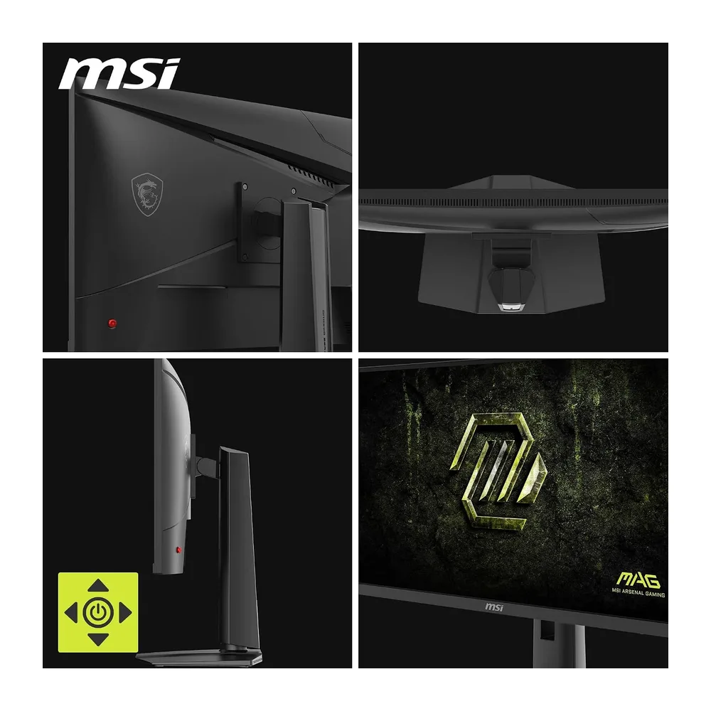 68,6 Cm (27") 2560 X 1440 Pixel Msi 9s6-3ce49H-077 16:9 Wide Quad Hd Rapid Ips 0,5 Ms 320 Hz Hdr Displayport — 5