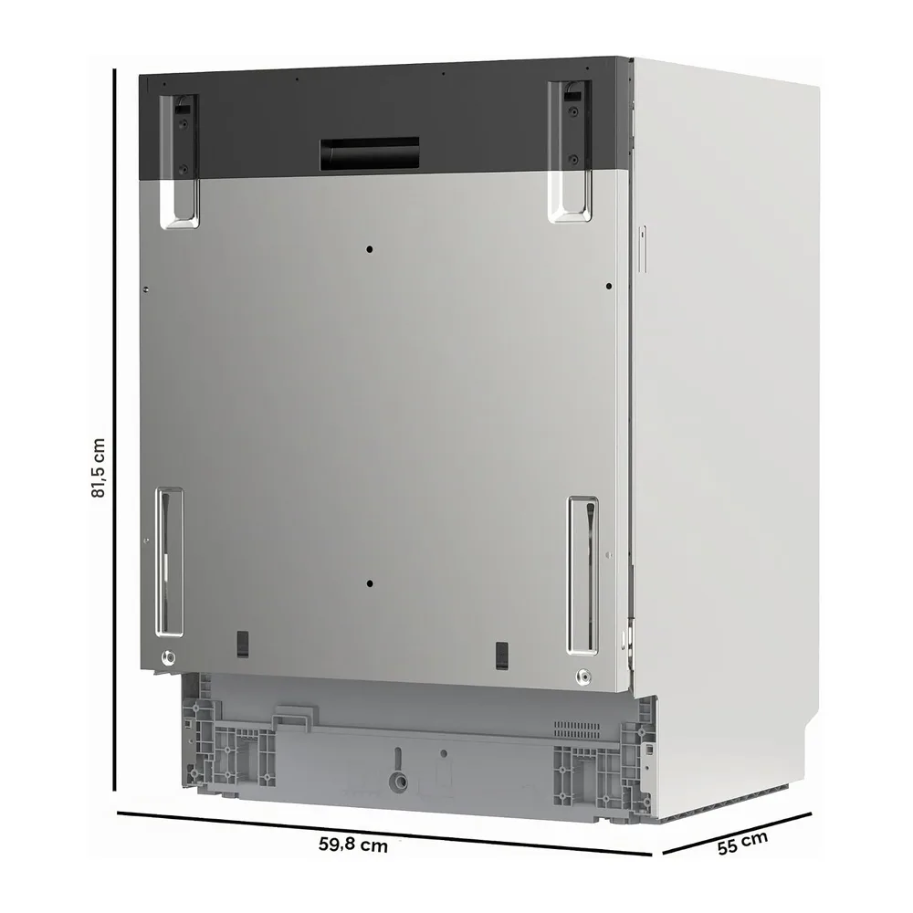 Cecotec Lavavajillas Integrable de 60cm Bolero Aguazero 6250 Full-BI. Capacidad 14 Servicios — 2