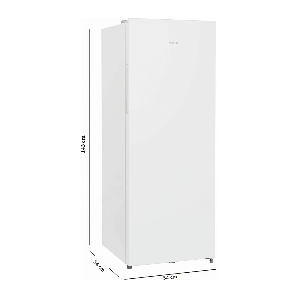 Cecotec Congelador Vertical Convertible Bolero Cool Market UF 163 Dual White E. 168L — 2