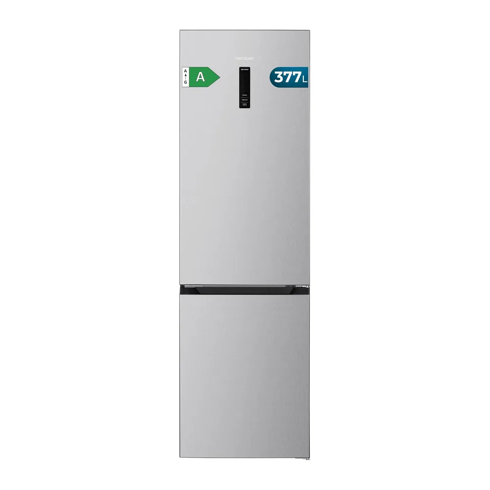 Cecotec Frigorífico Bolero CoolMarket Combi 377 Inox A. 377 Litros