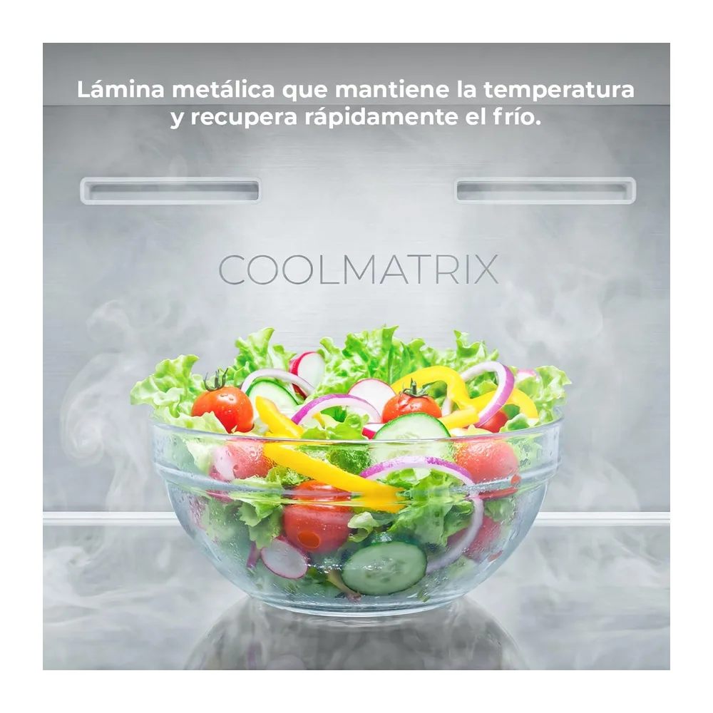 Cecotec Frigorífico Bolero CoolMarket Combi 377 Inox A. 377 Litros — 6