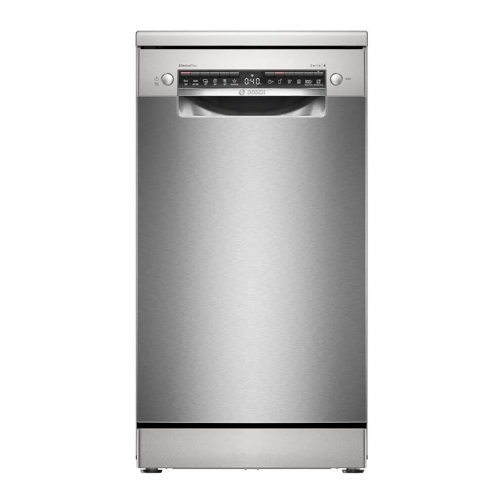 Bosch, Lavavajillas, Serie 4, 45 cm, 10 servicios, Inox, SPS4HMI13E [Clase de eficiencia energética D]
