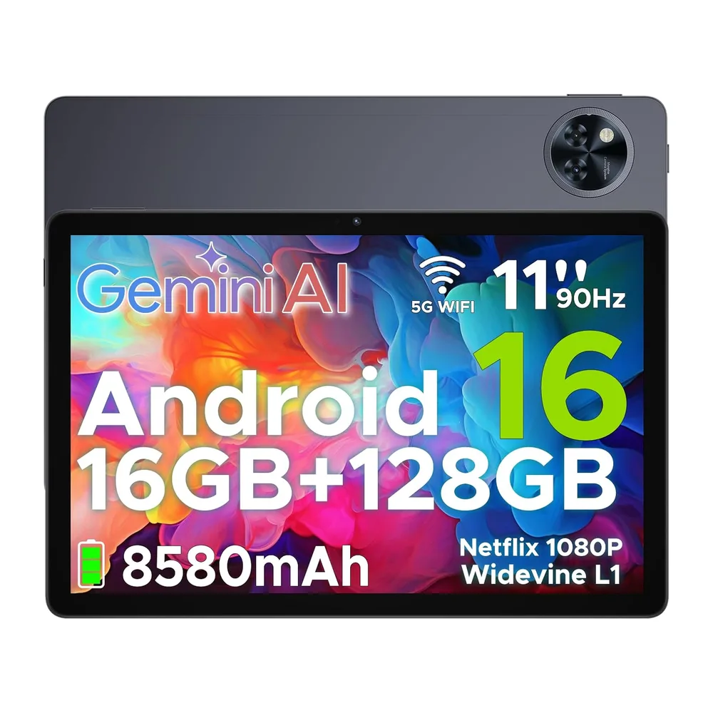 U11 Android 16 Tablet 11 Pulgadas Gemini AI