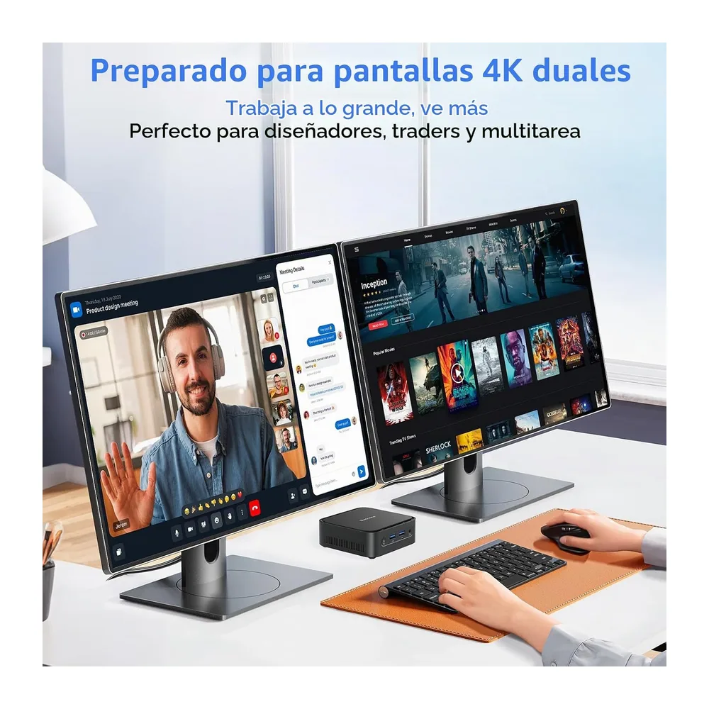 Blackview MP50 Mini PC con Teclado y ratón — 3