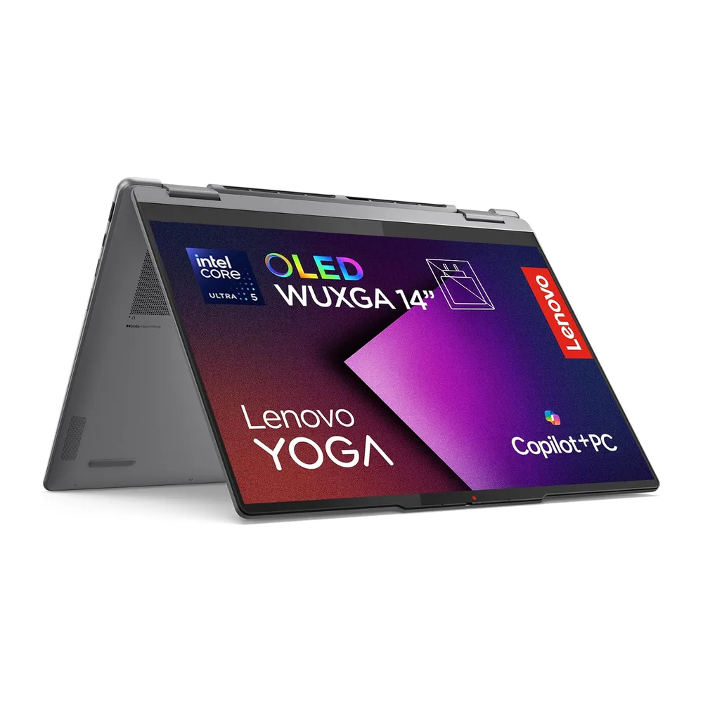 Lenovo Yoga 7 2-in-1 Gen 10 – Ordenador Portátil IA Convertible Táctil 14" OLED (Intel Core Ultra 5 226V, 16