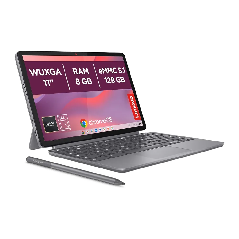 Lenovo Chromebook Duet Gen 9-11" WUXGA Táctil + Lápiz Incluido (MediaTek Kompanio 838