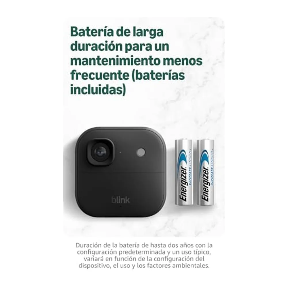 Cámara exterior 2K+ Blink + Blink Videotimbre cableado 2K+ (últ. generación)— módulo de sincronización básico — 6
