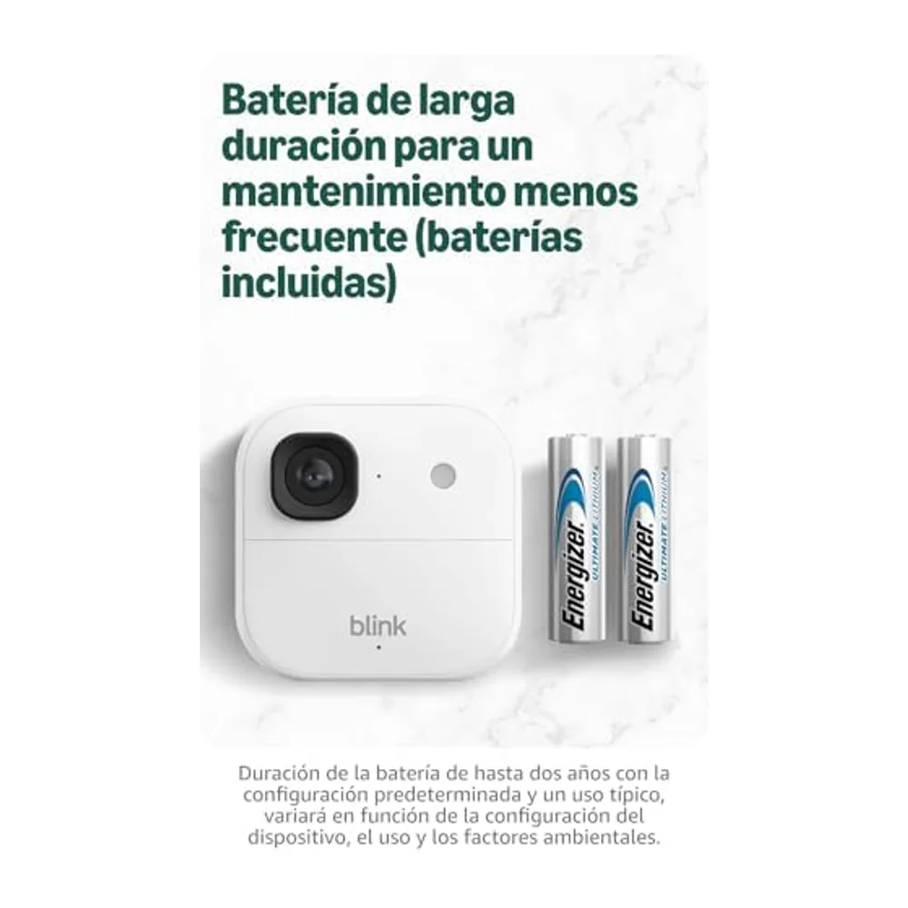 Cámara exterior 2K+ Blink + Blink Videotimbre cableado 2K+ (últ. generación)— módulo de sincronización básico — 6