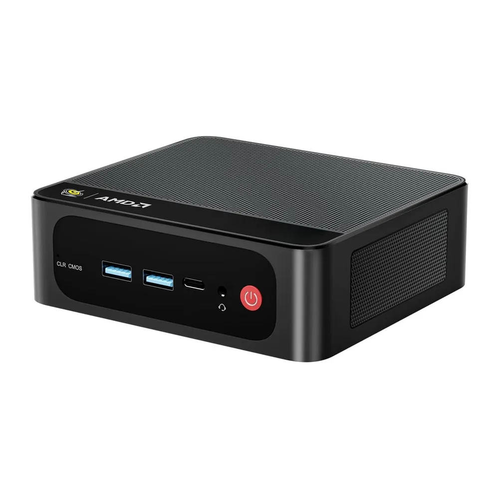Beelink SER5 MAX Mini PC, AMD Ryzen R7 7735HS (8C/16T, hasta 4.75GHz) Mini Ordenador de Sobremesa, 24GB