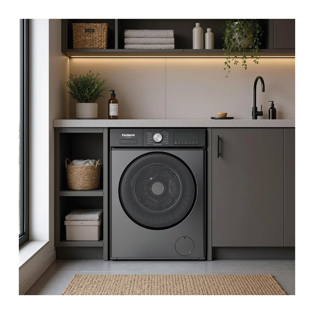 Corberó - Lavadora Premium 10 Kg | CLW1006DG | 1400 rpm | Motor Inverter | 16 Programas | Función Vapor y — 2