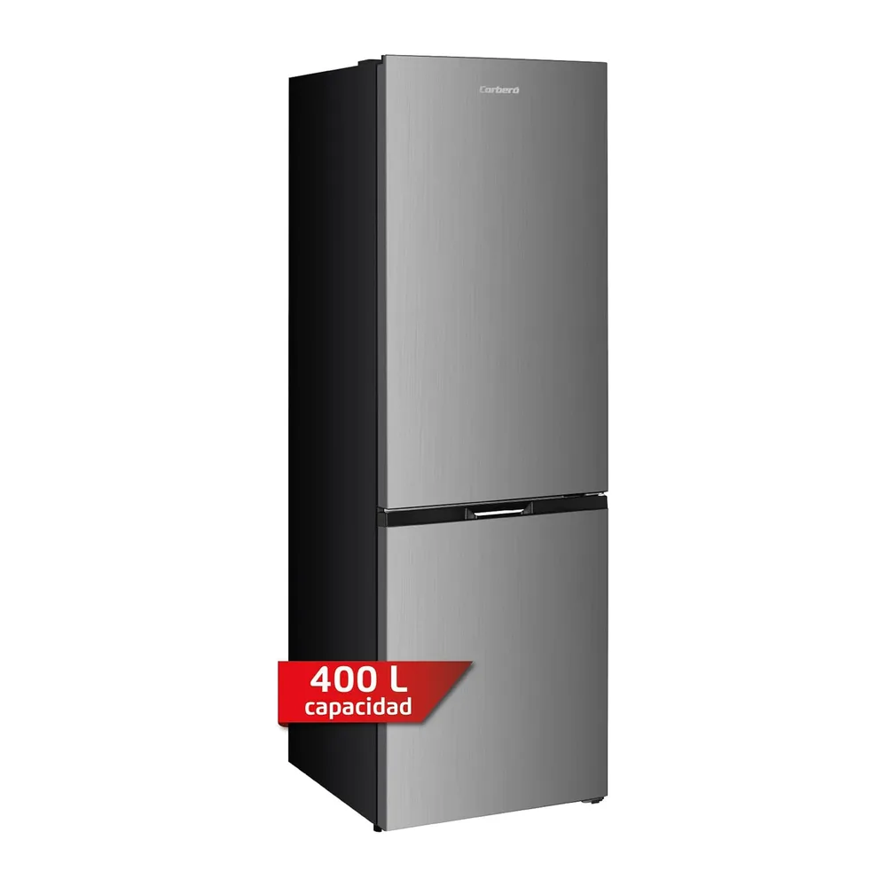 Corberó - Frigorífico Combi | CCH185206NFX | 400 L | 186,5 cm | No Frost | Display Interior | Modo Eco | — 2