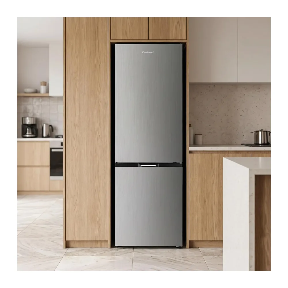 Corberó - Frigorífico Combi | CCH185206NFX | 400 L | 186,5 cm | No Frost | Display Interior | Modo Eco | — 4