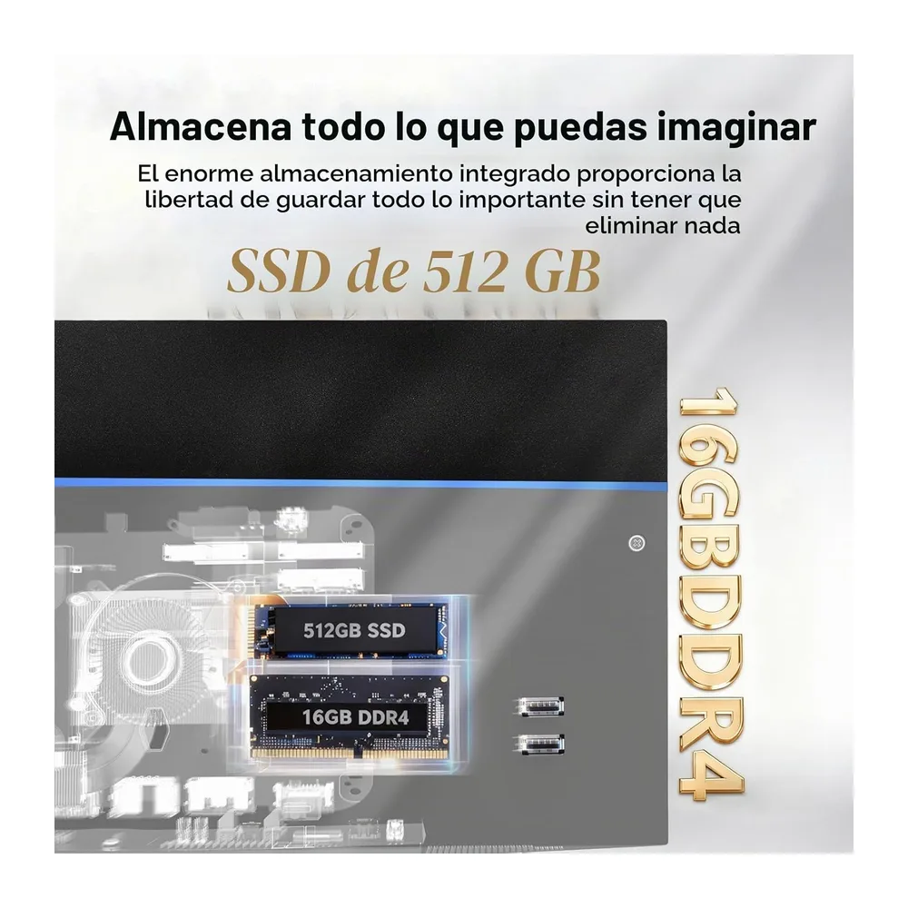 23,8 Pulgadas Ordenador Todo-en-Uno Pantalla táctil Procesador de núcleo Core i7 4 con pc Todo en uno 16GB de — 2