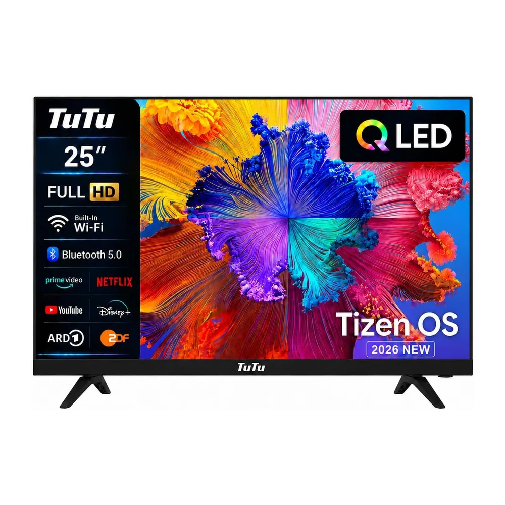TuTu TU25Q1FQ-T8 Smart TV 25 Pulgadas (64 cm)