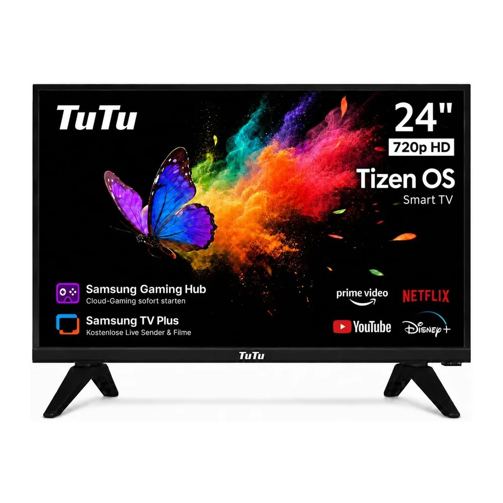 TuTu TU24Q1H-T8 Smart TV 24 Pulgadas (60 cm)