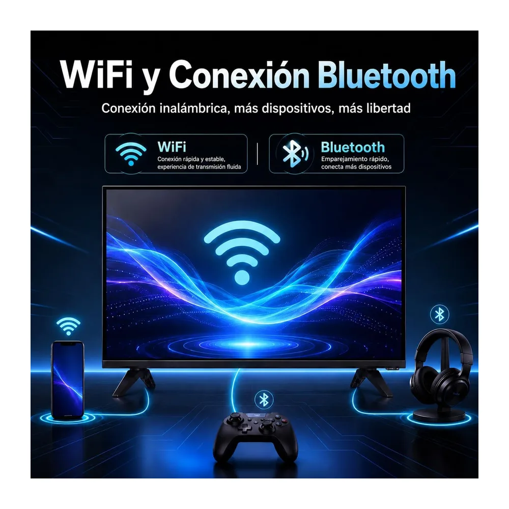 TuTu TU24Q1H-T8 Smart TV 24 Pulgadas (60 cm) — 4