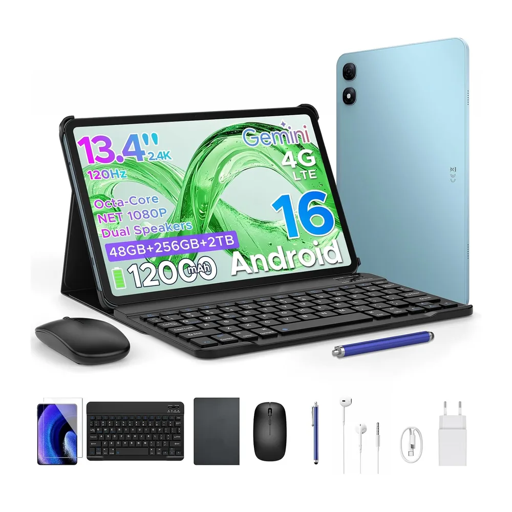 P13 Pro Tablet 13.4 Pulgadas 120Hz Android 16
