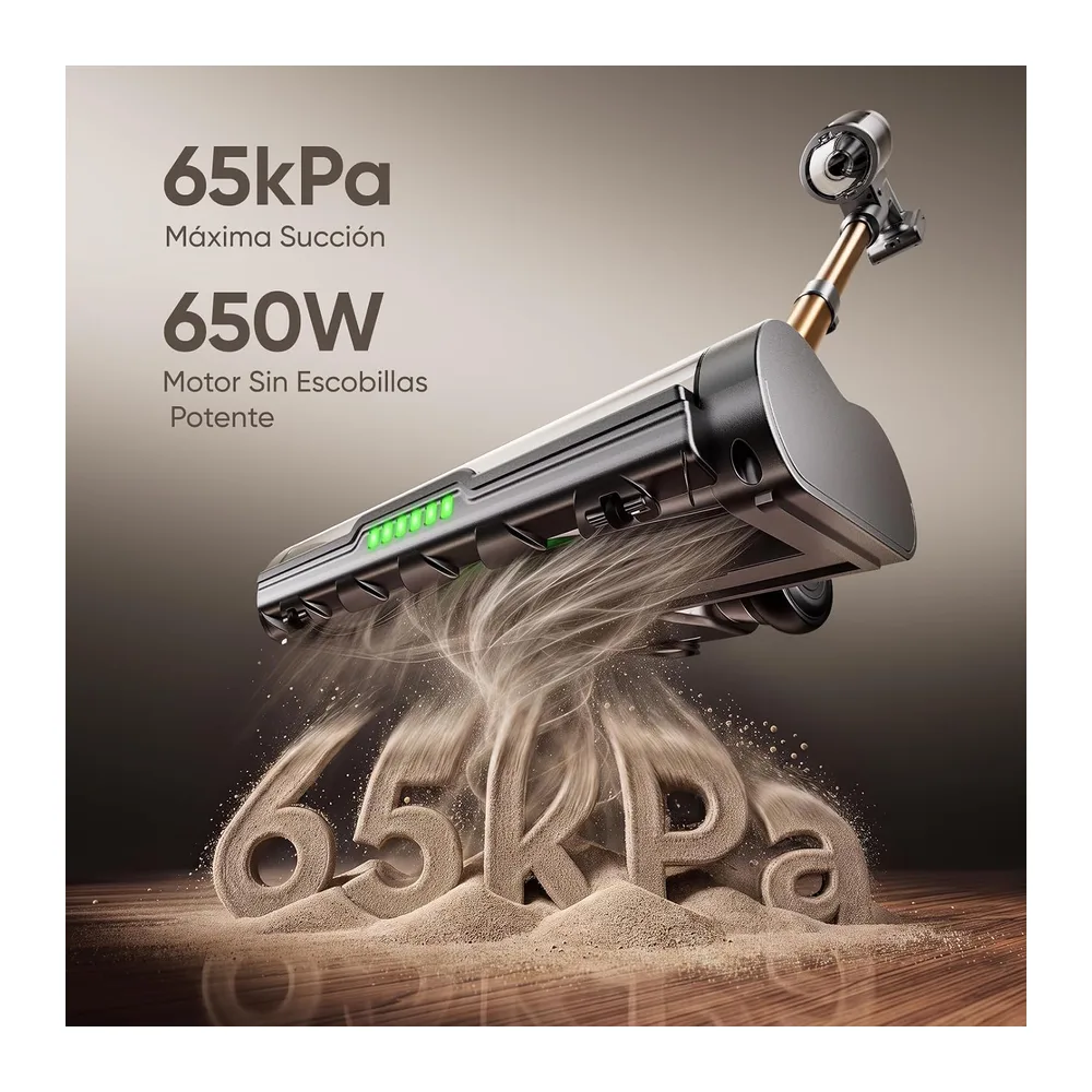 Aspiradora Sin Cable 65000Pa/650W/75Min Escoba Aspiradora sin Cable — 2