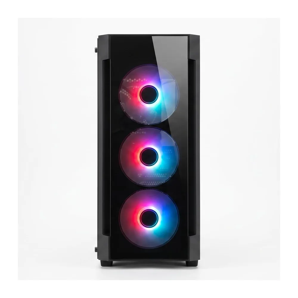 Revampix Torre Gaming Intel Core i7, Tarjeta Gráfica GTX750 4GB, 16GB RAM, 256GB SSD + 1TB HD, Fuente 500W