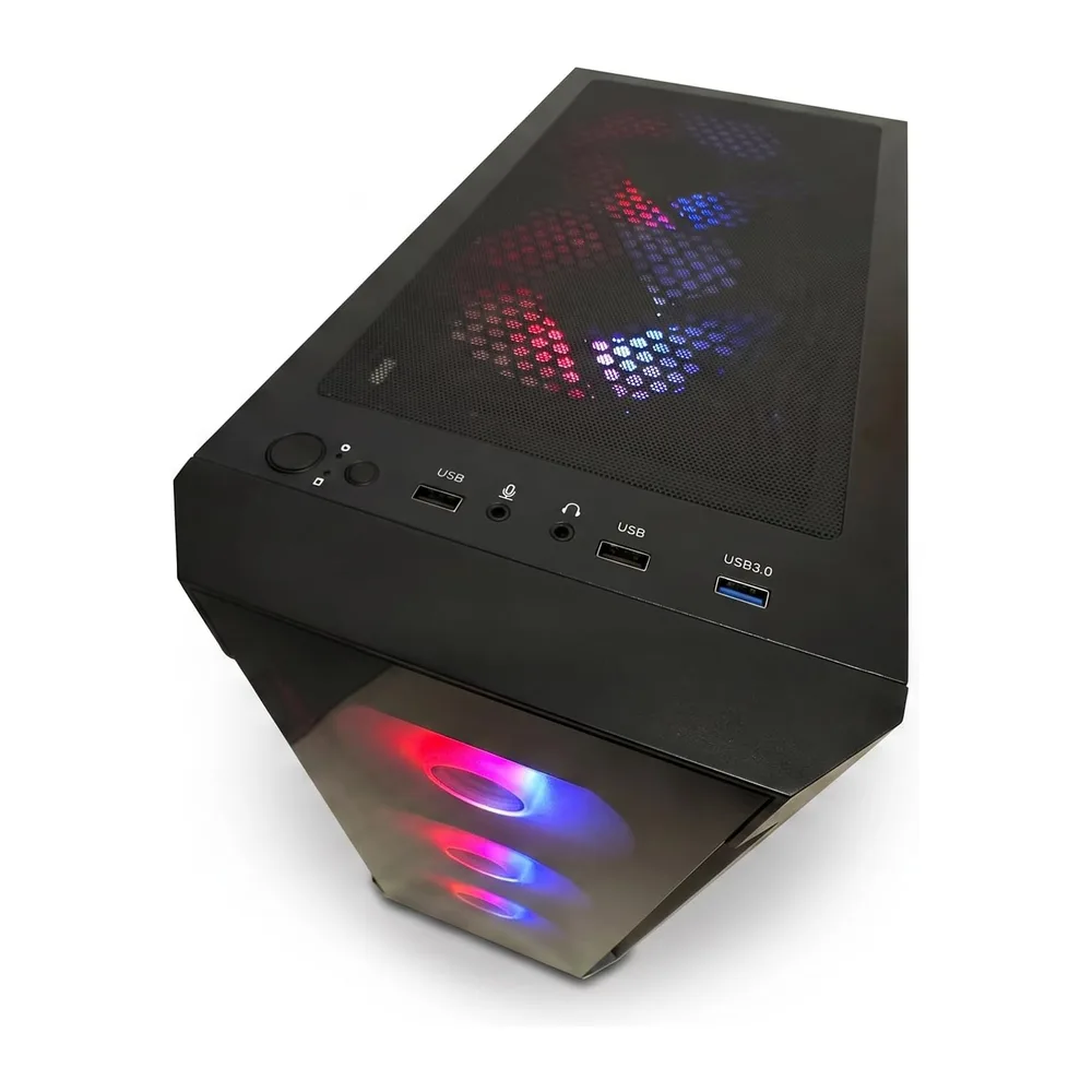 Revampix Torre Gaming Intel Core i7, Tarjeta Gráfica GTX750 4GB, 16GB RAM, 256GB SSD + 1TB HD, Fuente 500W — 6