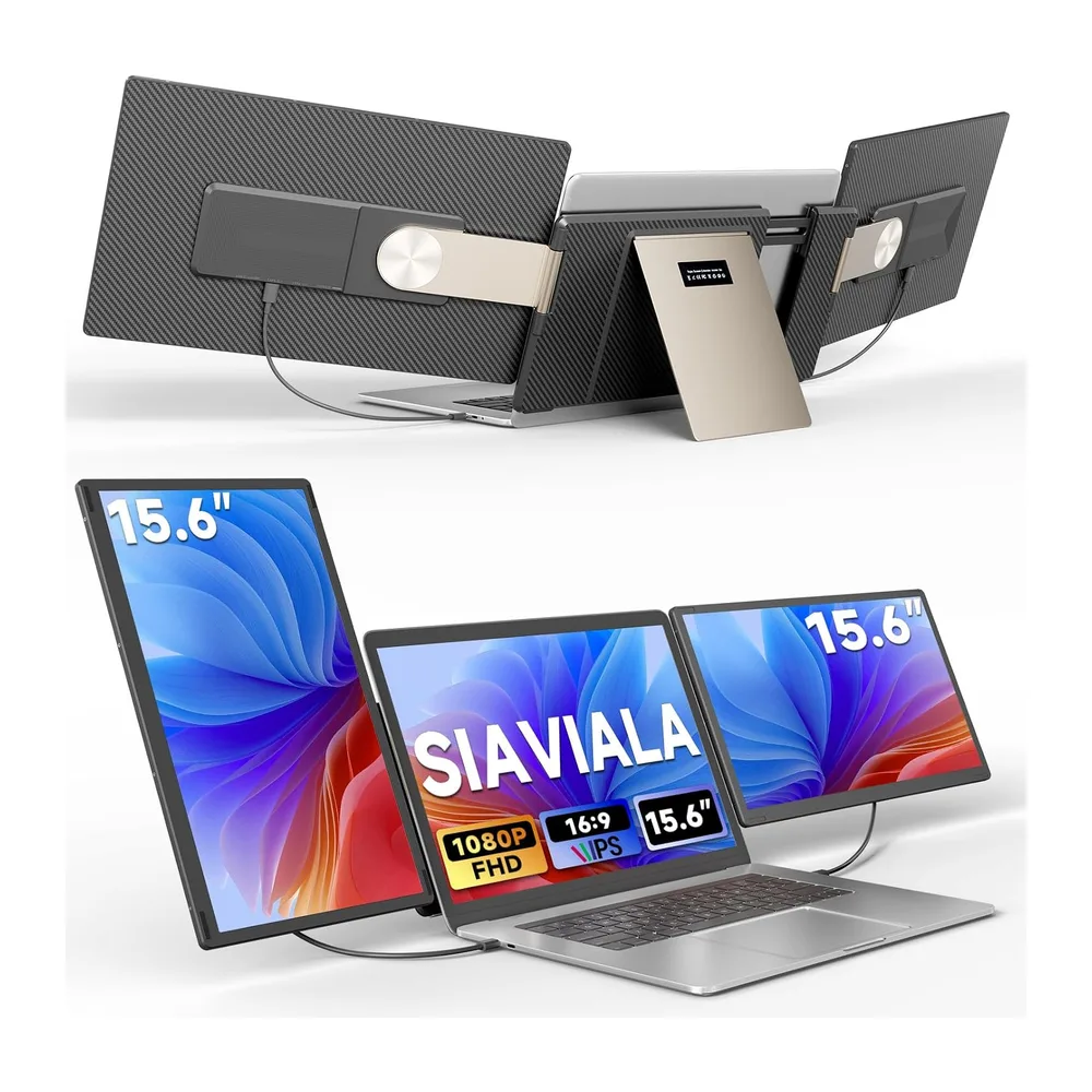 Monitor Portable 15,6" Extensor Pantalla Portatil 1080P FHD