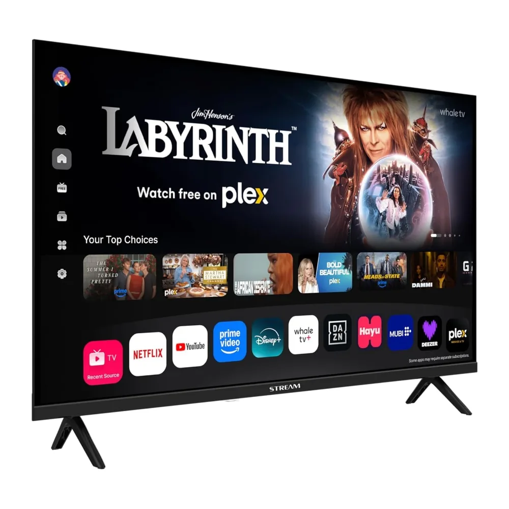 Stream System - Smart Easy Whale TV 32, HD Ready, 5 Años de Garantía, Frameless (Sin Marco), Chromecast y — 3