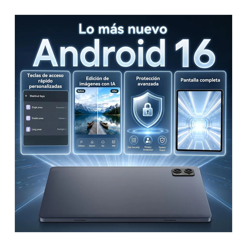 TABWEE Android 16 Tablet con Teclado y Lapiz — 3