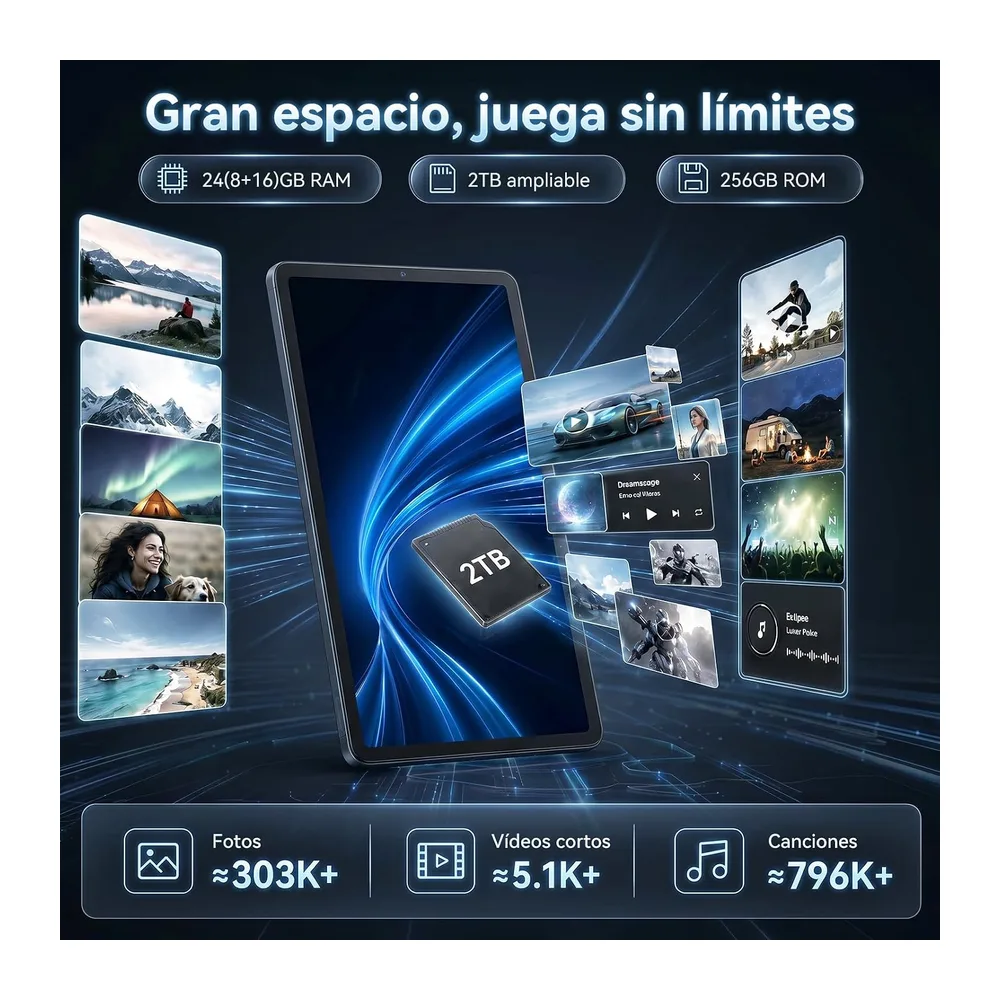 TABWEE Android 16 Tablet con Teclado y Lapiz — 4