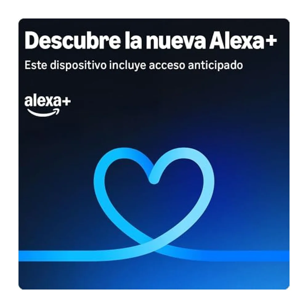 Echo Show 5 (Última generación), Gris azulado + Ring Cámara exterior Plus con batería, Blanco, ve tu cámara — 2