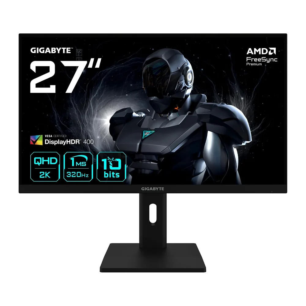GIGABYTE G27Q3 Monitor Gaming 27” 2K QHD