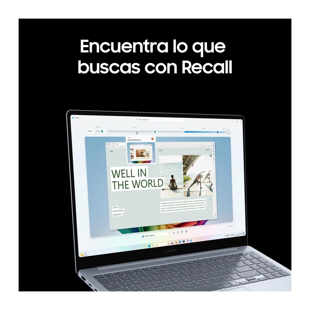 Samsung Galaxy Book4 Edge, Ordenador Portátil Ultrafino 15.6" Full HD LED, Snapdragon Elite X Pro, 16GB RAM, — 3