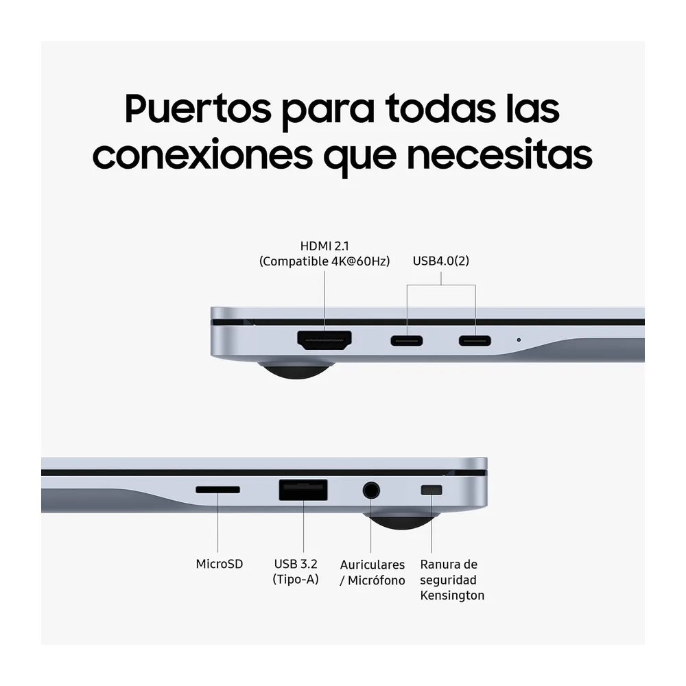 Samsung Galaxy Book4 Edge, Ordenador Portátil Ultrafino 15.6" Full HD LED, Snapdragon Elite X Pro, 16GB RAM, — 5