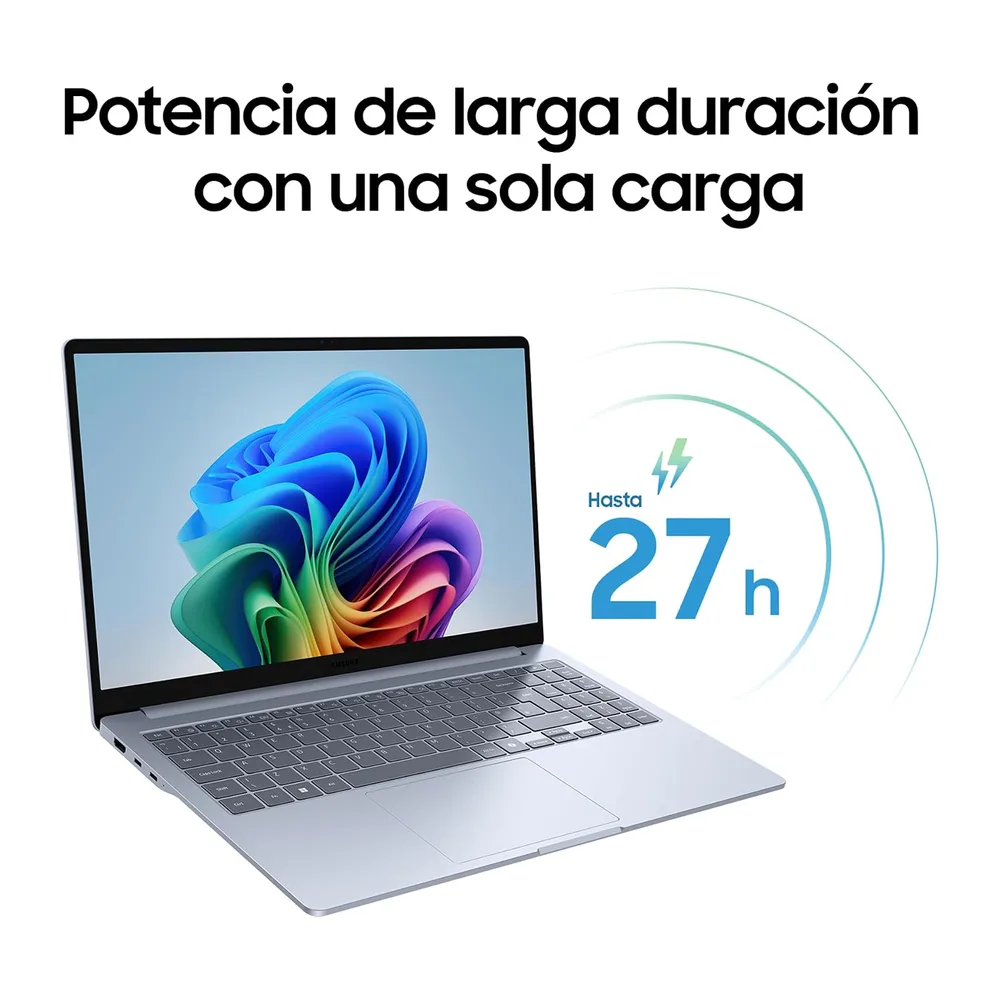 Samsung Galaxy Book4 Edge, Ordenador Portátil Ultrafino 15.6" Full HD LED, Snapdragon Elite X Pro, 16GB RAM, — 6