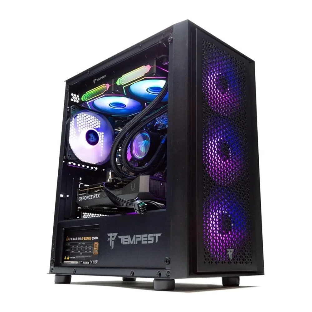 PcCom Ready Gaming PC Intel Core i7-14700KF 32GB RAM 2TB SSD RTX 5060 Ordenador Sobremesa Gamer Alto