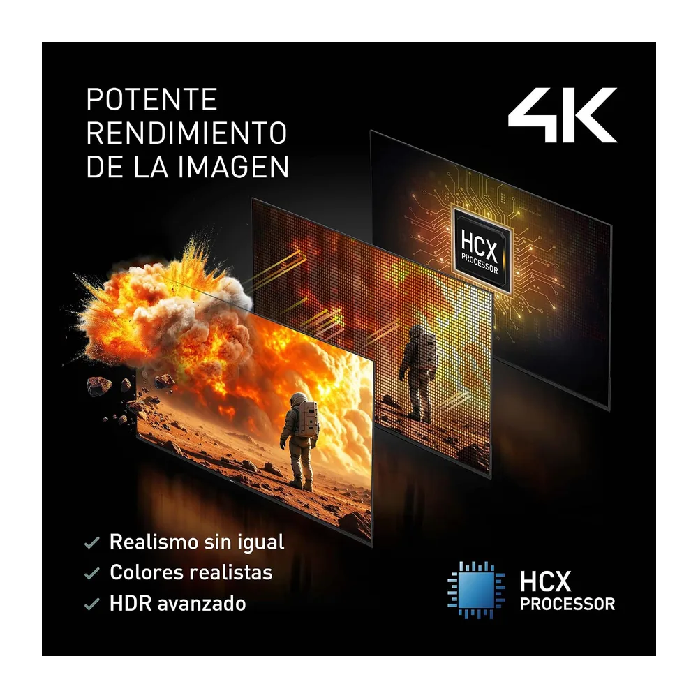 Panasonic Premium TV-43W85BEZ, Serie W85B, 43 Pulgadas, Smart TV 4K Ultra HD QLED, 2025, 120 Hz, Fire TV, — 4