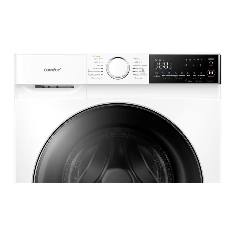 COMFEE' Lavadora 10KG Clase A-30% 1400RPM Smart wash Blanco CF10EWP07W [Clase de eficiencia energética A] — 3