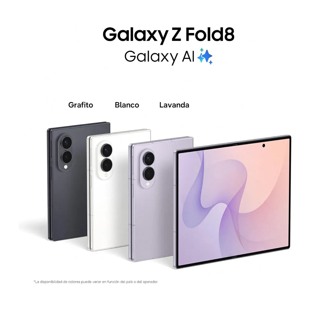 Samsung Galaxy Z Fold8, 256 GB, Teléfono Móvil, Grafito — 2