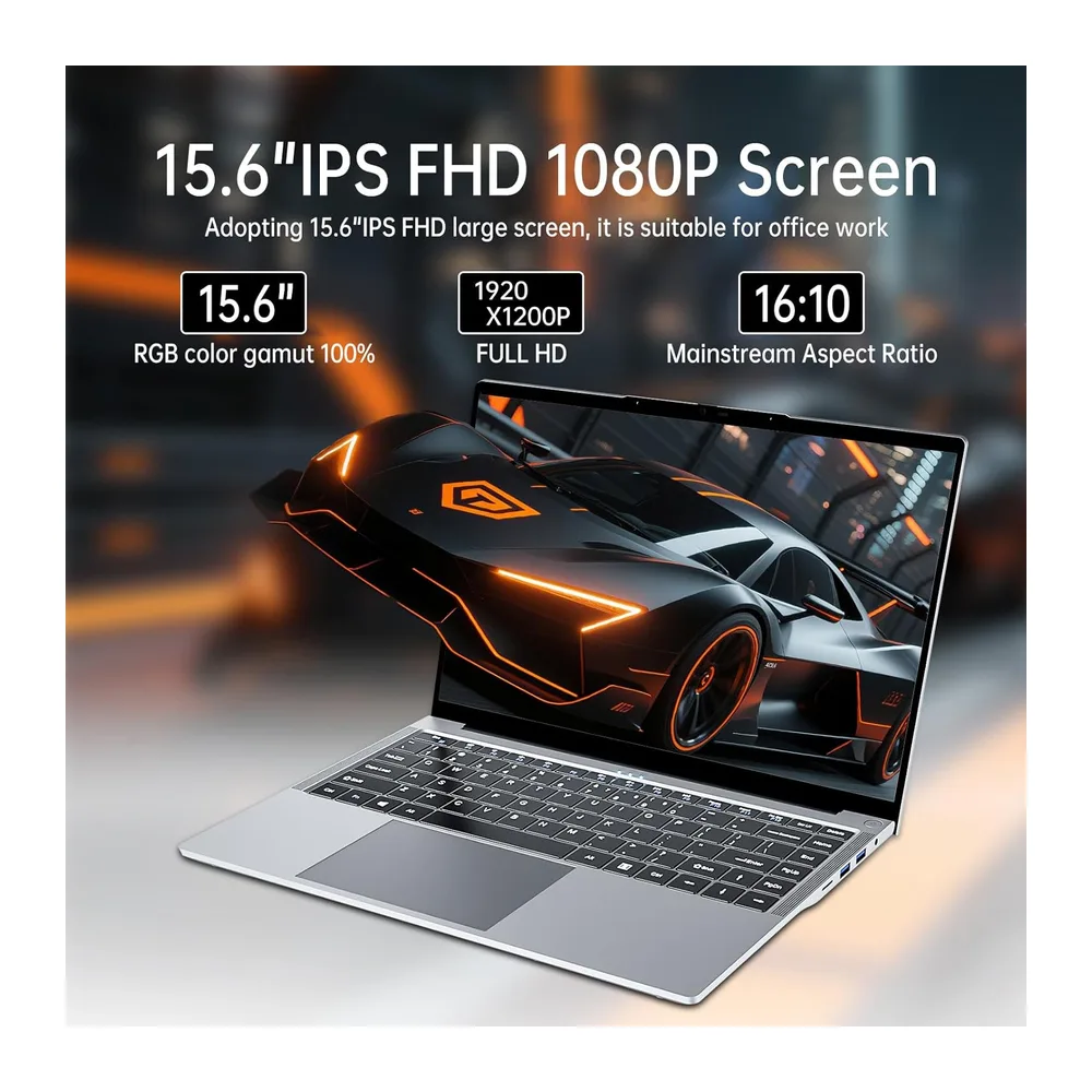 Ordenador Portátil 15.6" PC Portatil Core i5-8210Y (hasta 3.6GHz) — 4