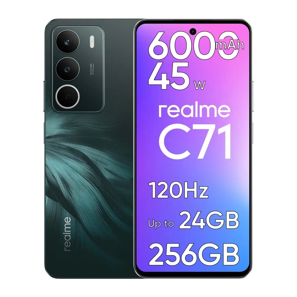 realme C71 Smartphone 8GB RAM + 256GB ROM