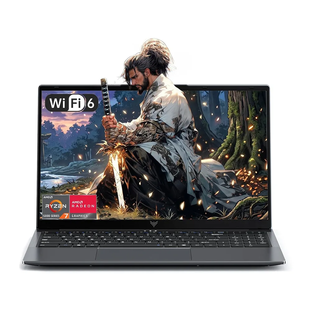 16" Ordenador Portatil Gaming, Ryzen 7 7735HS, hasta 4.75GHz Laptop Oficina — 2