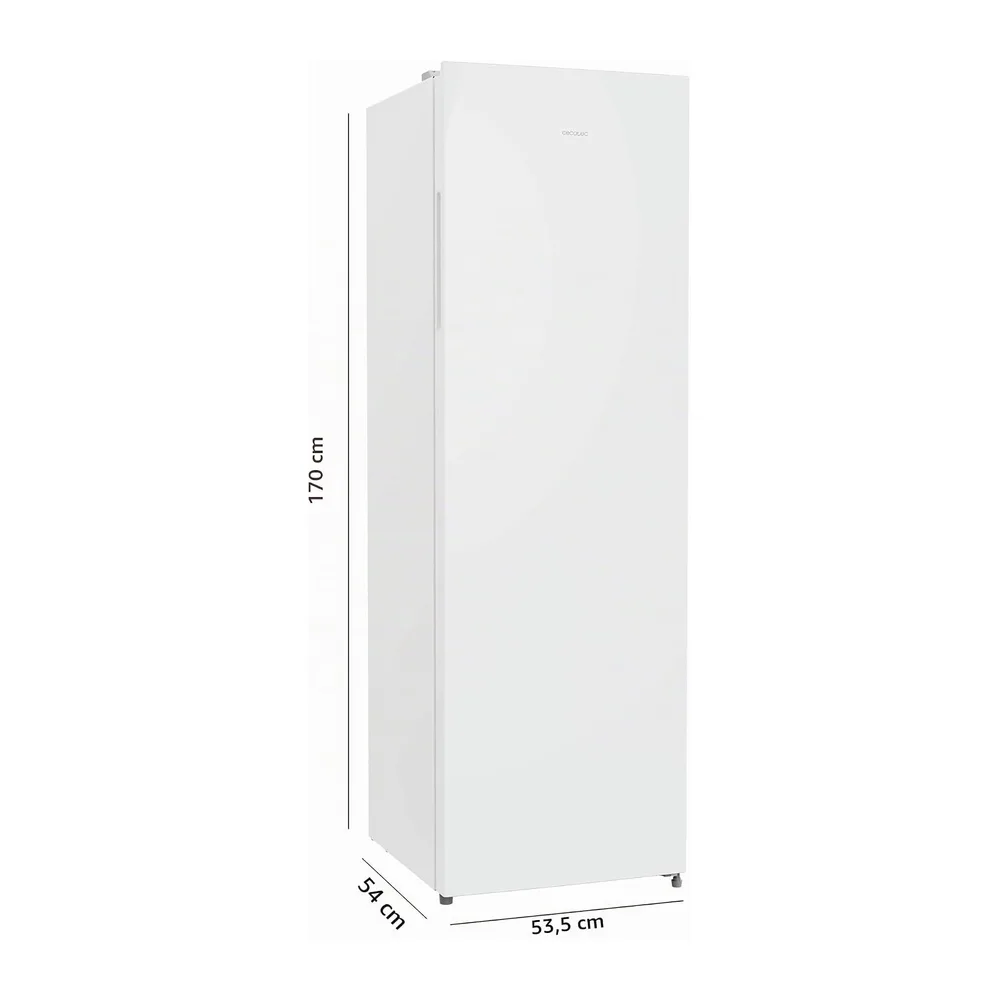 Cecotec Congelador Vertical 206L Bolero CoolMarket UF 206 Dual White E [Clase de eficiencia energética E] — 2