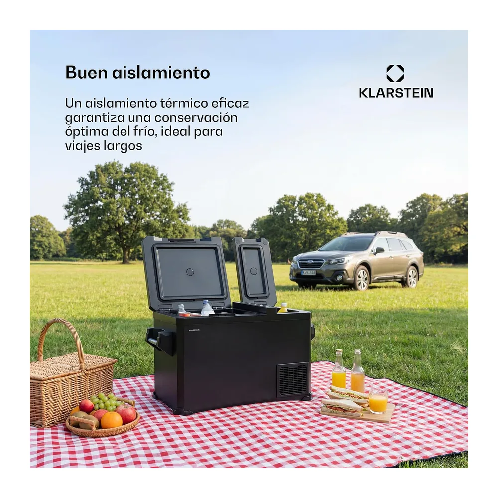 KLARSTEIN Arctiq Duo Frigorífico portátil 43L — 5
