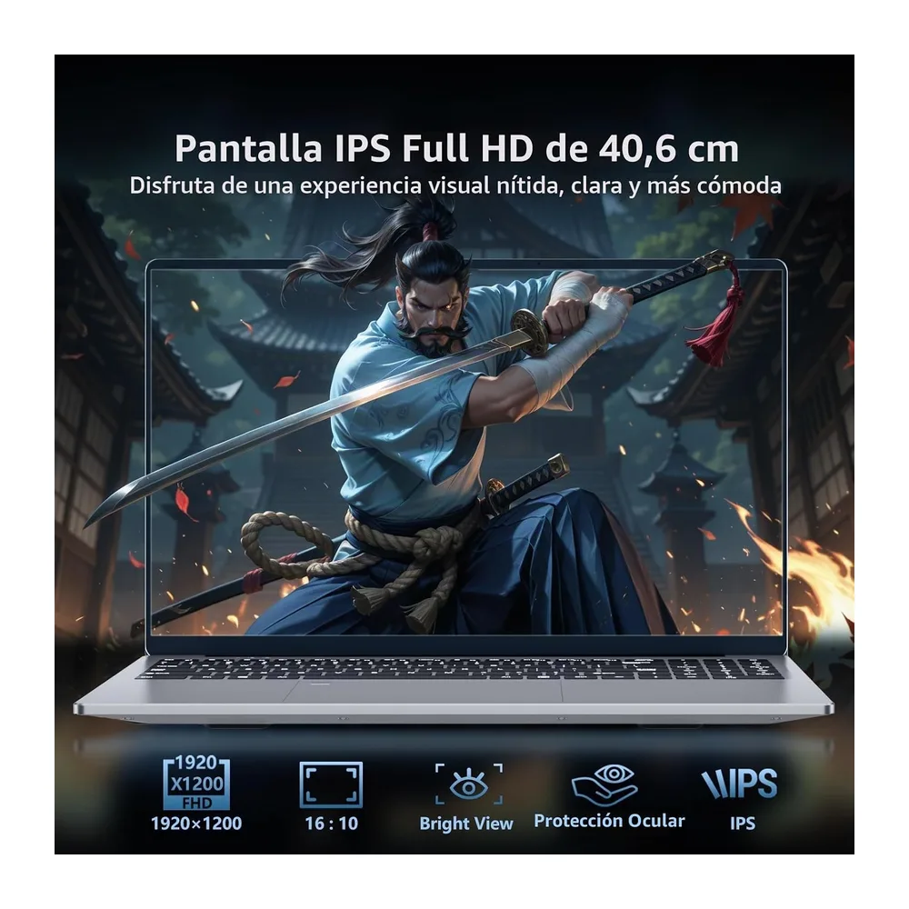 16" Ordenador Portátil Core i7 6500U (up 3.1GHz) Procesador — 3