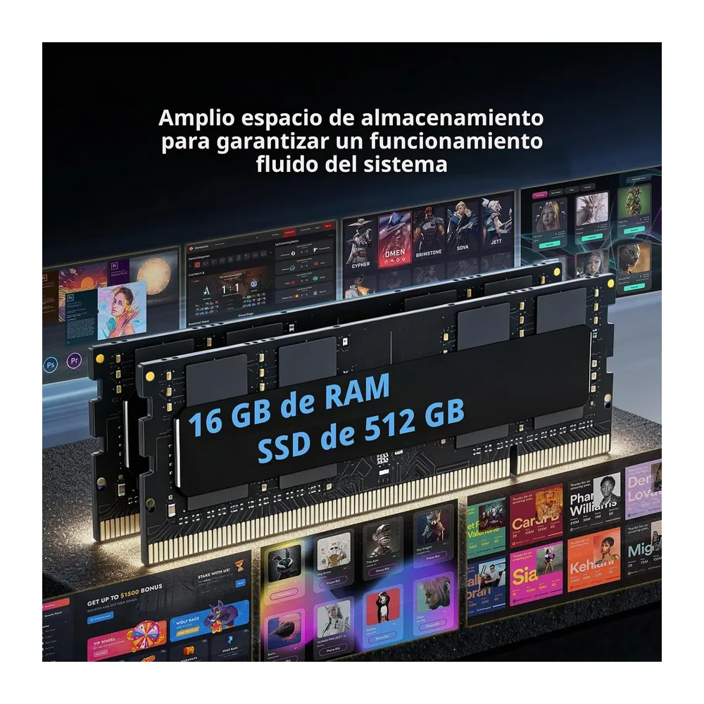 16" Ordenador Portátil Core i7 6500U (up 3.1GHz) Procesador — 5
