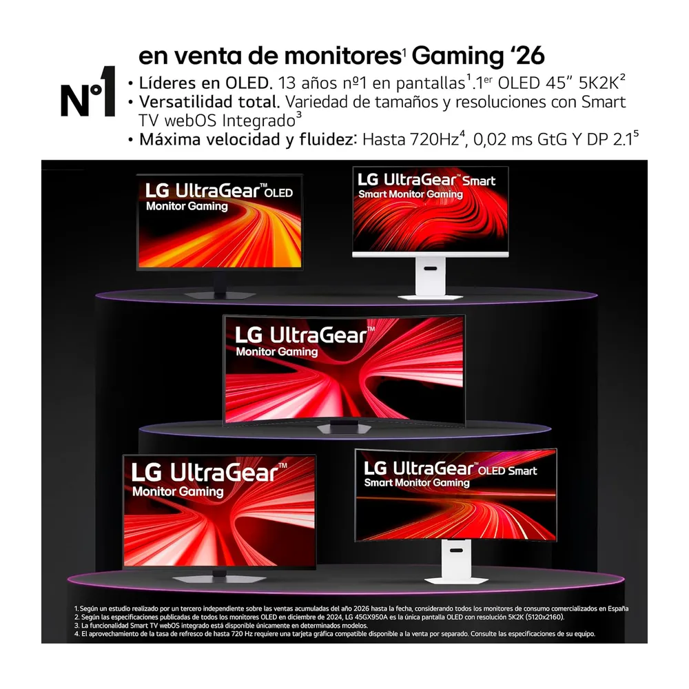 LG Monitor Ultrafine 27U730B-B - 27'', UHD (3840 x 2160), IPS, Negro [Clase de eficiencia energética F] — 2