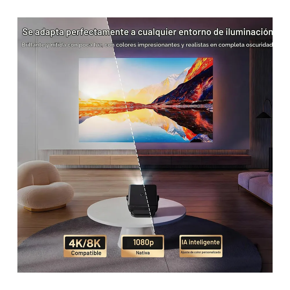 Proyector Inteligente 1080P Nativo 800 ANSI — 3