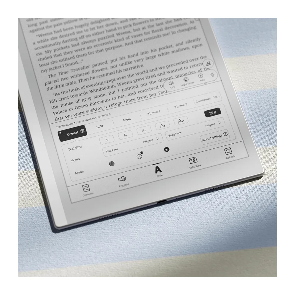 BOOX Go 10.3 Gen2 Lumi Tappy Lote Epapel Tablet 10,3" Luz Frontal Monocromo 300 PPP 64 GB Android 15 — 3