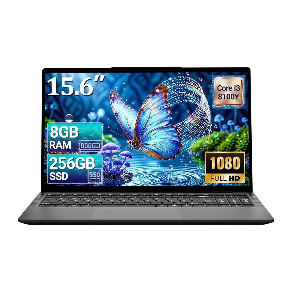 15,6" Ordenador Portátil, Procesador Core hasta 3,4 GHz,8GB RAM 256GB SSD