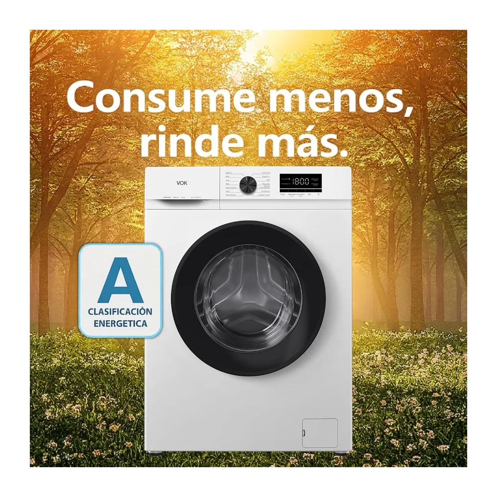 VOK Lavadora 12kg Clase A con Instalación Incluida EVW-12BAW12 — 5